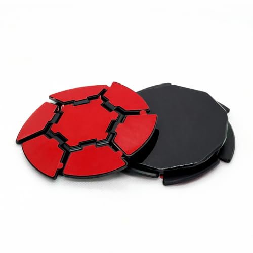 BoBoU Klebepad für Saugnapfhalter, Befestigungsplatte für Armaturenbrett oder Dashboard, geeignet für Gebogene Oberflächen, universelles KFZ-Zubehör für Navi und Handyhalter (78 mm, 2 Stück)