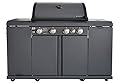 Rustler2 Four(4) Burner Gas Grill Center & Kitchen Island by Brand-Man Grills