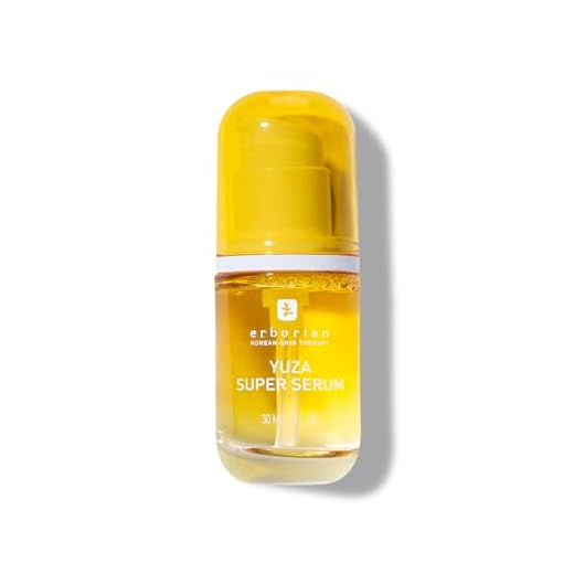 Erborian - Yuza Super Serum - Cuidado facial con extracto de Yuzu y enriquecido con vitamina C 30 ml - Nutre y protege - Cuidado cosmético coreano