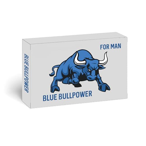 Blue Bullpower – Der Vital-Komplex für den Mann – mit Ginseng, Avena Sativa & L-Arginin