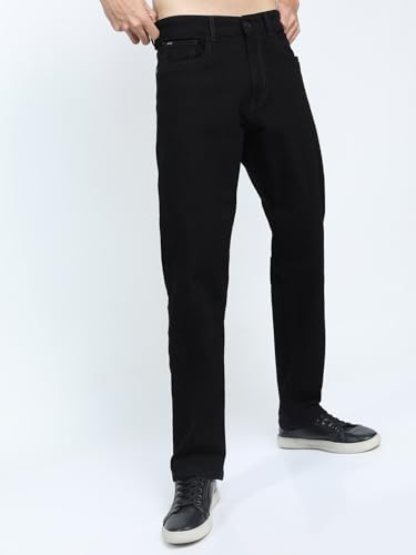 Image of Highlander Men's Straight Fit Jeans | Regular Length | Mid Rise | Jeans Pant for Man