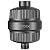 Cobbe HD HEAVY DUTY High Output Shower Filter – 99% REMOVAL Shower Head Filter for Hard Water, Heavy Metals, Chlorine and Harmful Substance, Improve your skin and hair - Black