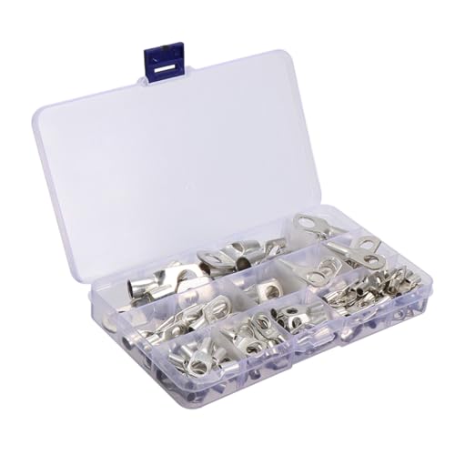 Connecteurs de câble de batterie anti corrosion 120pcs cosse à anneau