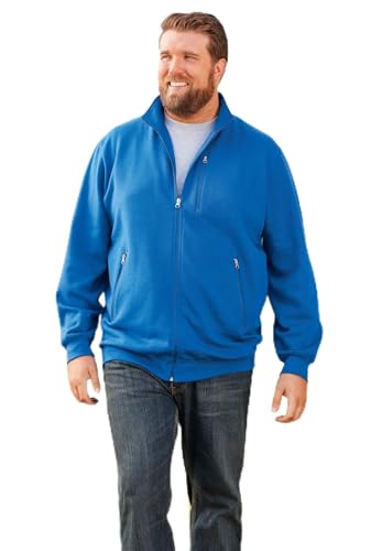 Image of KingSize Men's Big & Tall Full-Zip Fleece Jacket