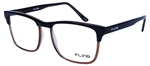 Image of Fling Rimmed Square Men's Spectacle Frame - (2030 F8|52 mm)