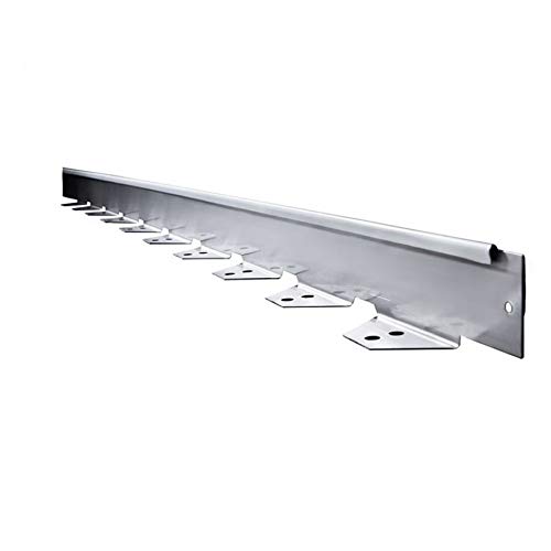 Preisvergleich Produktbild ACO Rasenkante a 1,00 m, aus Edelstahl inkl. Befestigungsmaterial