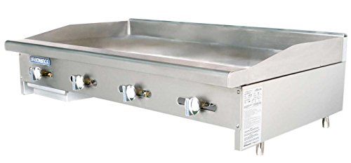 Turbo Air Radiance TAMG-48 Countertop Gas Griddle 48