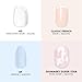 Olive & June Glue Press On Bestsellers Kit | Includes 4 Fake Nail Sets (HD Crisp White, Classic French, Shimmery Super Star, BP Icy Blue) | Realistic Look, Non-Damaging Glue, Up to 14-Day Wear