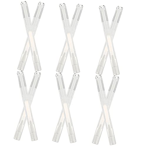 BELLIFFY 12pezzi Pennina Per Olio Per Unghie Vuota Trasparenti Applicatore Pennello Portatile Contenitore Vuoto Per Cosmetici Per Unghie Tubetto Per Olio Nutriente