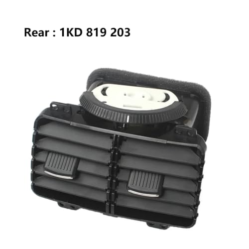 Rejilla de ventilación trasera para salpicadero de VW Golf 5 y Jetta MK5 2