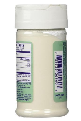 Miniatura 3 de Now Foods Better Stevia - Extracto orgánico en polvo, edulcorante sin calorías, 1 onza (0.99 oz)