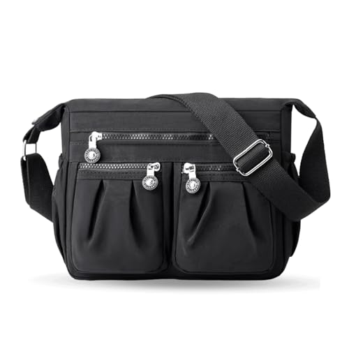 Simcat Crossbody Bag for Women, Multiple Pockets Shoulder Handbags, Ladies Crossbody Purse, Waterproof Nylon Messenger Bag