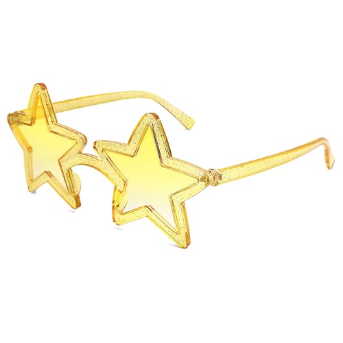 Image of VANLINKER Colorful Star Shape Sunglasses lovely cute sun glasses Party Glasses VL9839