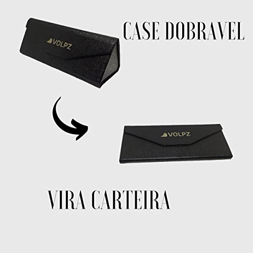Oculos De Sol Feminino Original Volpz Hexagonal 1 Ano Garantia Proteção Uv Lente Policarbonato Óculo