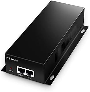 Gigabit PoE+ Injector, 90W 802.3af/at/bt 1000 Mbit/s, Plug & Play, Metal for Desktop/Wall Mounting, Distance up to 100 m (328 ft.)