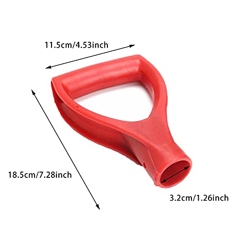 Pala neve rossa manico Sostituzione Pala D