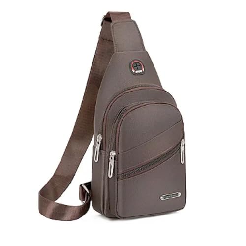 Bolsa Pochete de Ombro Lorben Mochila Transversal Tiracolo GT6244 (MARROM)