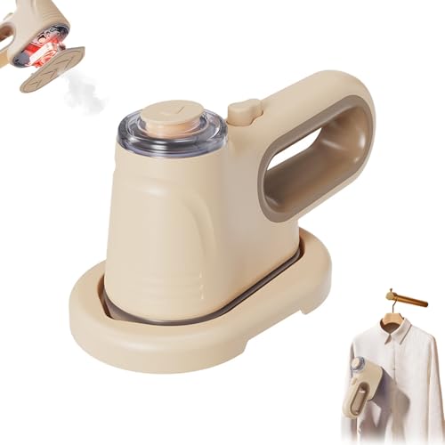 LexTex Vaporizador De Ropa Integrityf 2025, Vaporizador Portátil De Viaje De 1000 W, Mini Vaporizador De Ropa De Mano con Tanque Grande De 600 Ml, Calentamiento Rápido for Uso Doméstico Y De Viaje.