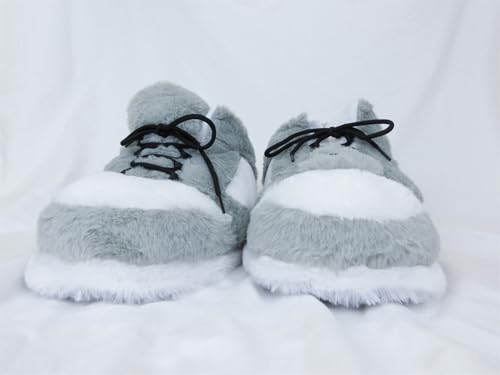 Image of CUTEGAL Sneaker Slippers Star Fluffy Shoes Memory Foam One Size Indoor Comfy and Trendy for Men Unisex Home Pantuflas