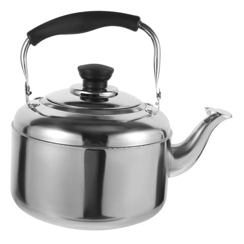 POPETPOP Bouilloire à Eau Sifflante En Acier Inoxydable 2l, Chauffe-eau Résistant Haute Température, Bouilloire à Thé Domestique Pour Cuisinière, Usage Maison