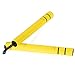 Aship Martial Art Sticks Foam Training Sticks Bruce Lee Practice for Beginner Child 12inch Length Karate Kung Fu Pads Yellow Rope