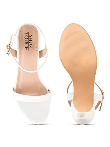 Image of Shuz Touch Women Girls Stylish Kitten Heel Sandals