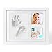 Impronta Bambino,Kit Impronta Neonato,Regalo perfetto per il battesimo del bambino,Cornice Impronte Neonato In Legno Da Tavolo E Da Parete Per Ricordi Indimenticabili.