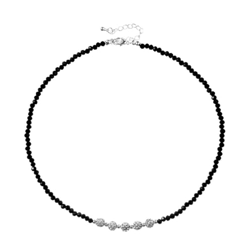 Collier en patchwork de cristaux et pierre biliaire de mode