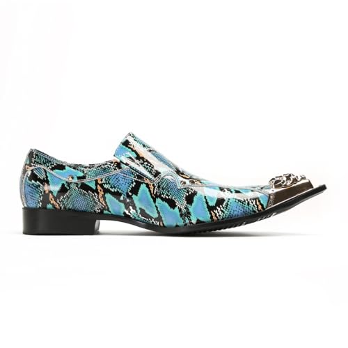 Dress Shoes for Men Loafer Slip On for Club Genuine Leather2