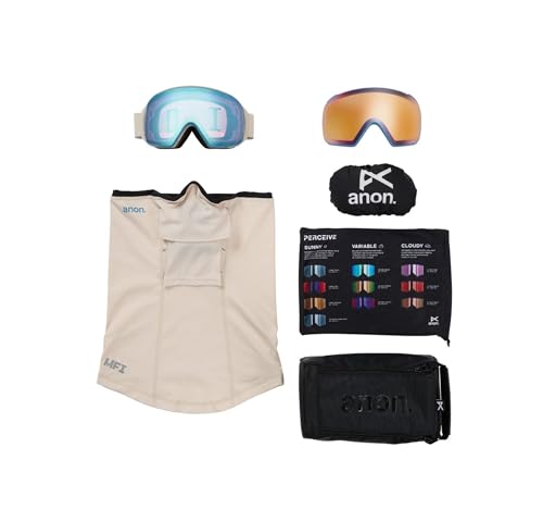 Image of Anon M4 Toric Snow Goggles + Bonus Lens + MFI Face Mask - Low Bridge Fit