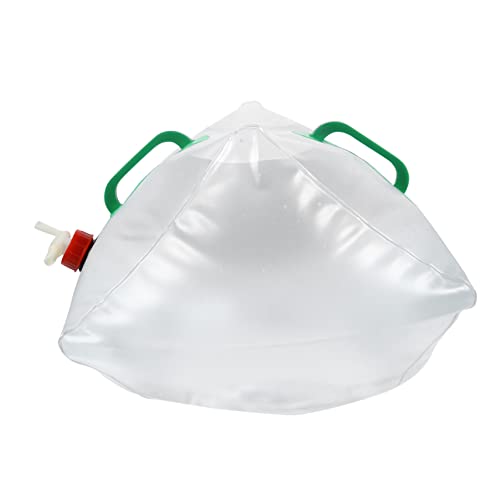 POPETPOP 2pcs Collapsible Water Tank Bag Outdoor Portable Water Container Strong Pvc for Camping Hiking