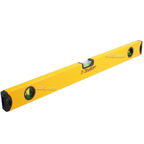 Nível De Alumínio Com Base Magnética 24 Polegadas 60cm De Mão 3 Bolhas
