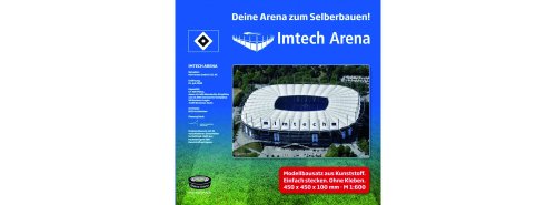 Preisvergleich Produktbild Meine-Arena Stadion zum Selberbauen, Design:Hamburger SV