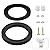 RV Toilet Seal Kit Compatible with Dometic 300 310 320 Series RV Toilets, 385311658 Flush Ball Seal and 385311652 Base Seal Gasket Replacement Parts with Mounting Hardware Kit, 2 in 1 Camper Set