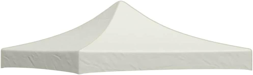 Replacement Party Tent Roof 9.8'x19.7' Anthracite, Heavy Duty 600D Oxford Fabric Top Cover for Pop-Up Marquee, Weather-Resistant Gazebo Canopy Replacement