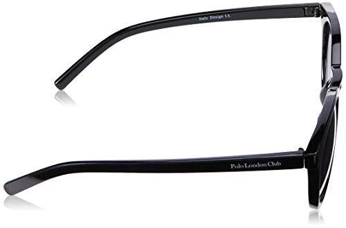 Óculos de Sol Polo London Club lente com Proteção UVA/UVB - Unissex Clássico Preto