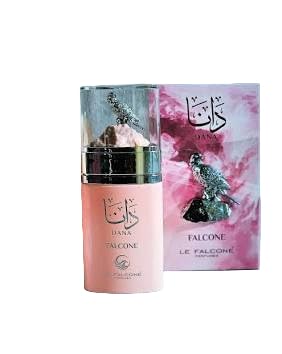 Dana falcone Perfume, Pink Bottle with Decorative Cap Eau de Parfum 3.4 fl oz