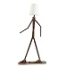 Tingting1992 lampadaire Lampadaire créatif humanoïde en Bois Massif Lampadaire de Chambre à Coucher Lampe