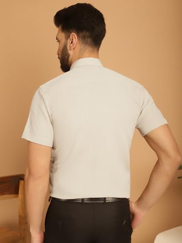 Image of Indian Needle Men's Striped Regular Fit Shirt