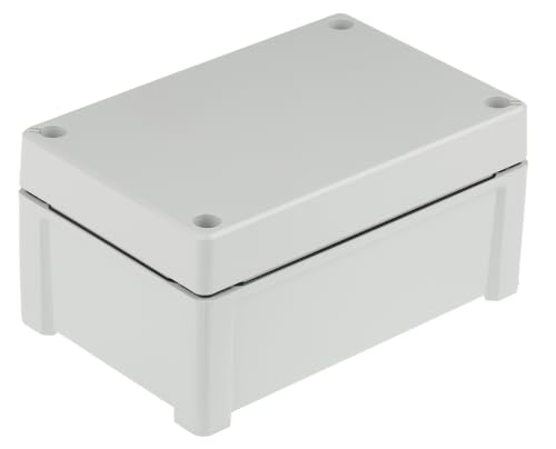 FIBOX TA191209 5814000 Wandgehäuse, Lichtgrau (RAL 7035), 187 x 122 x 90 mm, ABS, 1 Stück
