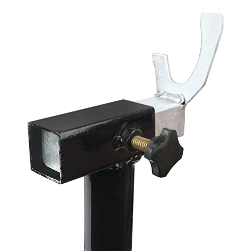 Image of Grandbiker Universal Rear Paddock Stand with Spool Lifting Holders Only for KTM,Yamaha,Kawasaki,BMW,TVS,Bajaj,Hero,Mahindra,Triumph Street etc (Black)