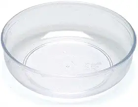 MY PET BRASIL Banheira Para Pássaros Redonda Cristal Média