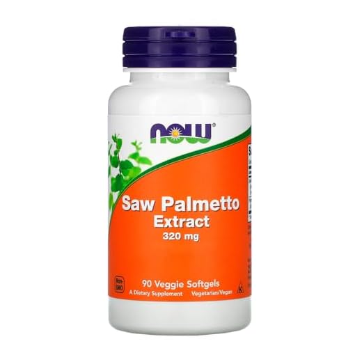 Saw Palmetto Extract 320mg Now Foods 90Veg Softgls Importado