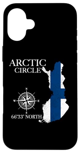 フィンランド 北極圏 ラップランド フィンランド土産 スマホケース iPhone 16 Plus 用
