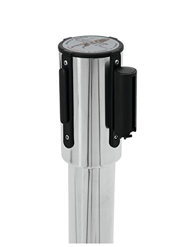 Guil PST-11N Barrier System With Retractable Tape Black - 4