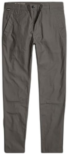 G-STAR RAW Men's Bronson 2.0 Slim Chino Pants, Grey (Gs Grey D21038-d305-1260), 31W x 34L4