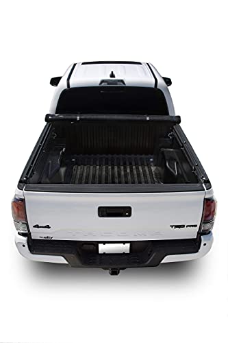 LEER ROLLITUP | Fits 2007-2021 Toyota Tundra Bed with or w/Out Track | Soft Roll Up Truck Bed Tonneau Cover | Easy 15-Minute Install (Black) - Does Not Fit Trail Edition (5'6" Bed Length)