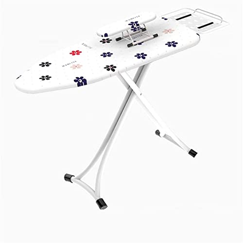 Planche à repasser pliable 110x31x86 cm réglable en métal couleur B