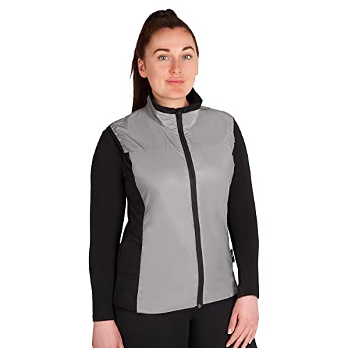 BTR Ladies Cut High Visibility Be Totally Reflective Silver High Viz Gilet - Classic Style