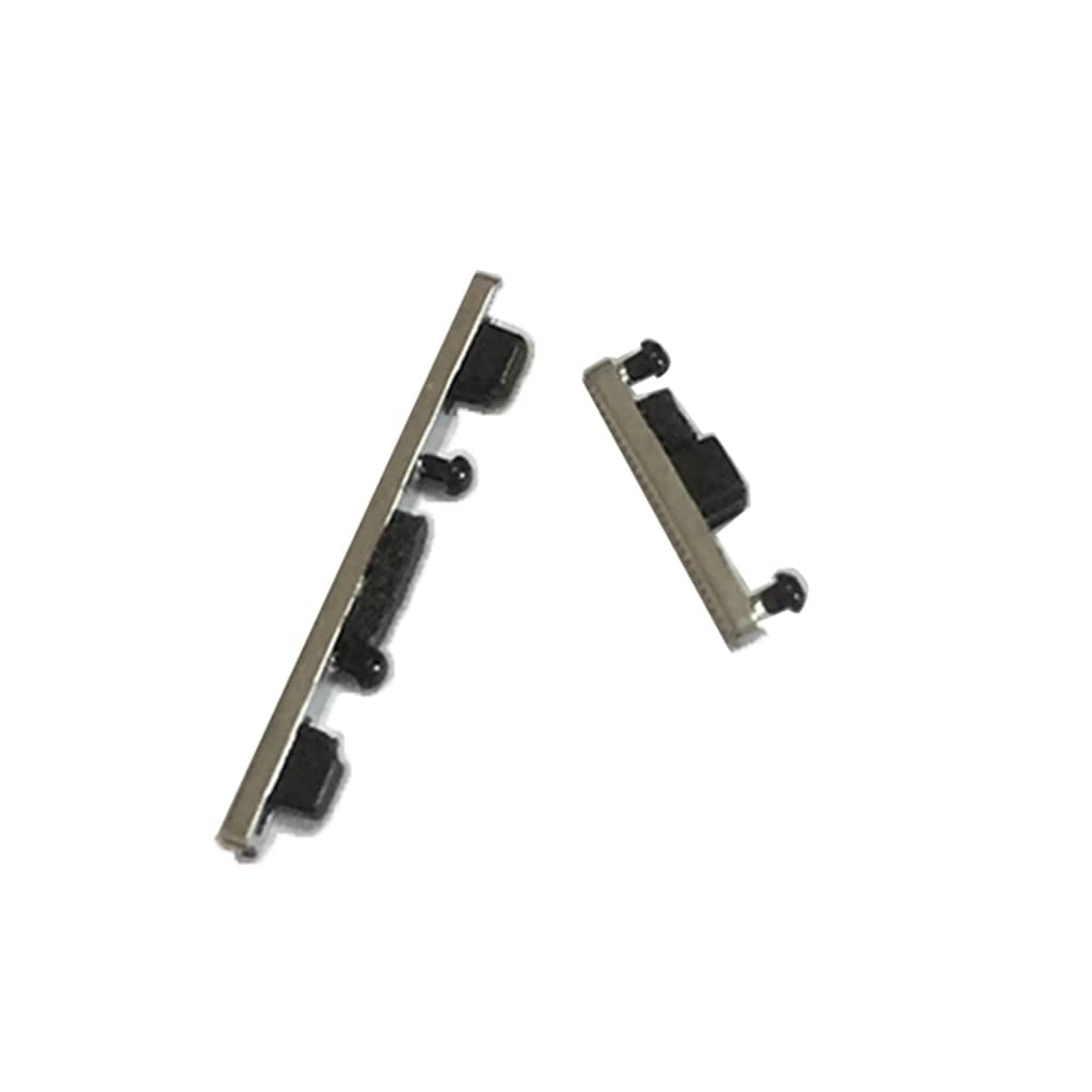 SPAREWARE® Power Volume Button Out Key Side Button Body Button Compatible for Motorola Moto G4/G4 Plus : Silver